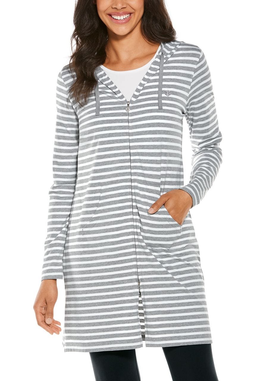 Color_Grey/White Stripe